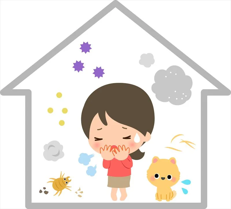 ハウスダストの原因は？